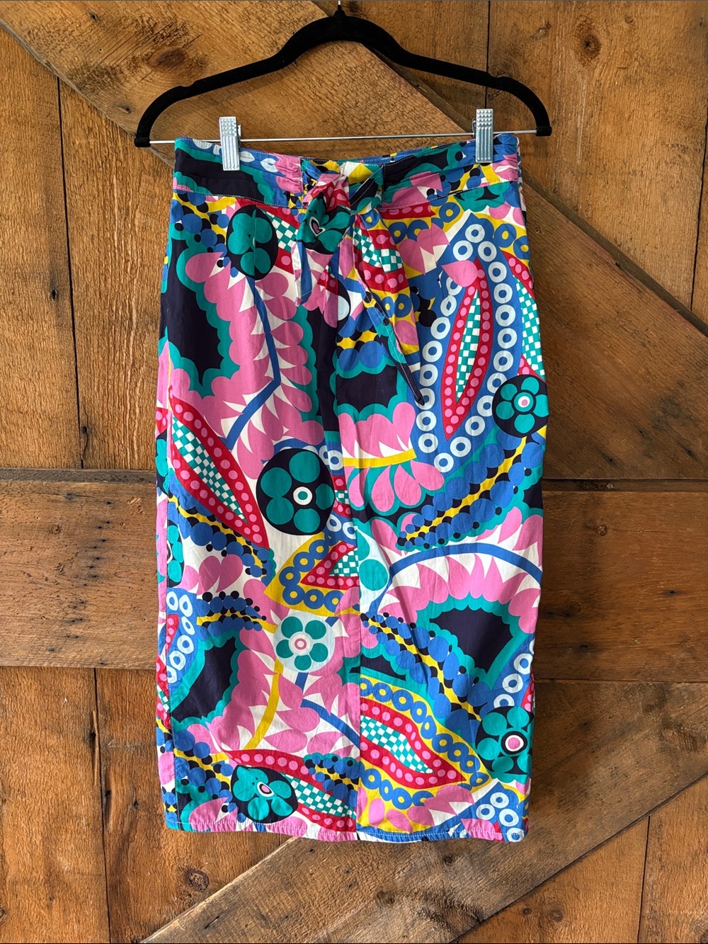 J. Crew Multicolor Bold Print Pencil Skirt - Picture 5 of 8